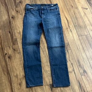 Lucky Brand women’s Dark Blue Slim Straight Jeans